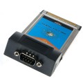 New PCMCIA To RS-232 RS232 Notebook Serial I/O Card